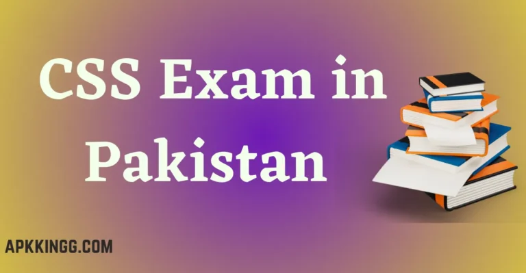 CSS Exam in Pakistan