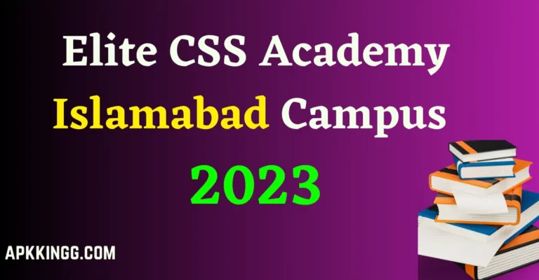 Elite CSS Academy Islamabad Campus